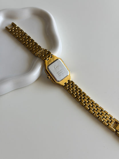 Vintage gold-tone watch Limit