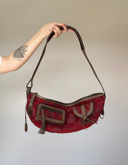 Stunning authentic vintage crossbody bag by Kenzo