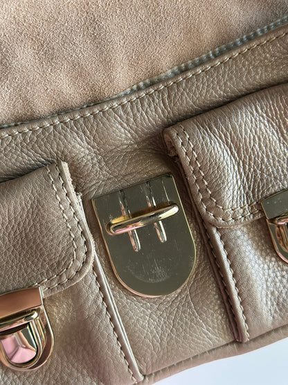 Chic mini leather bag from British designer Jasper Conran