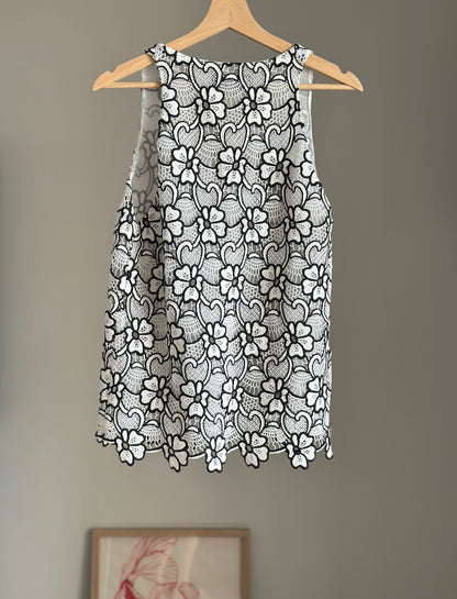 Stunning vintage authentic tank top from Emanuel Ungaro