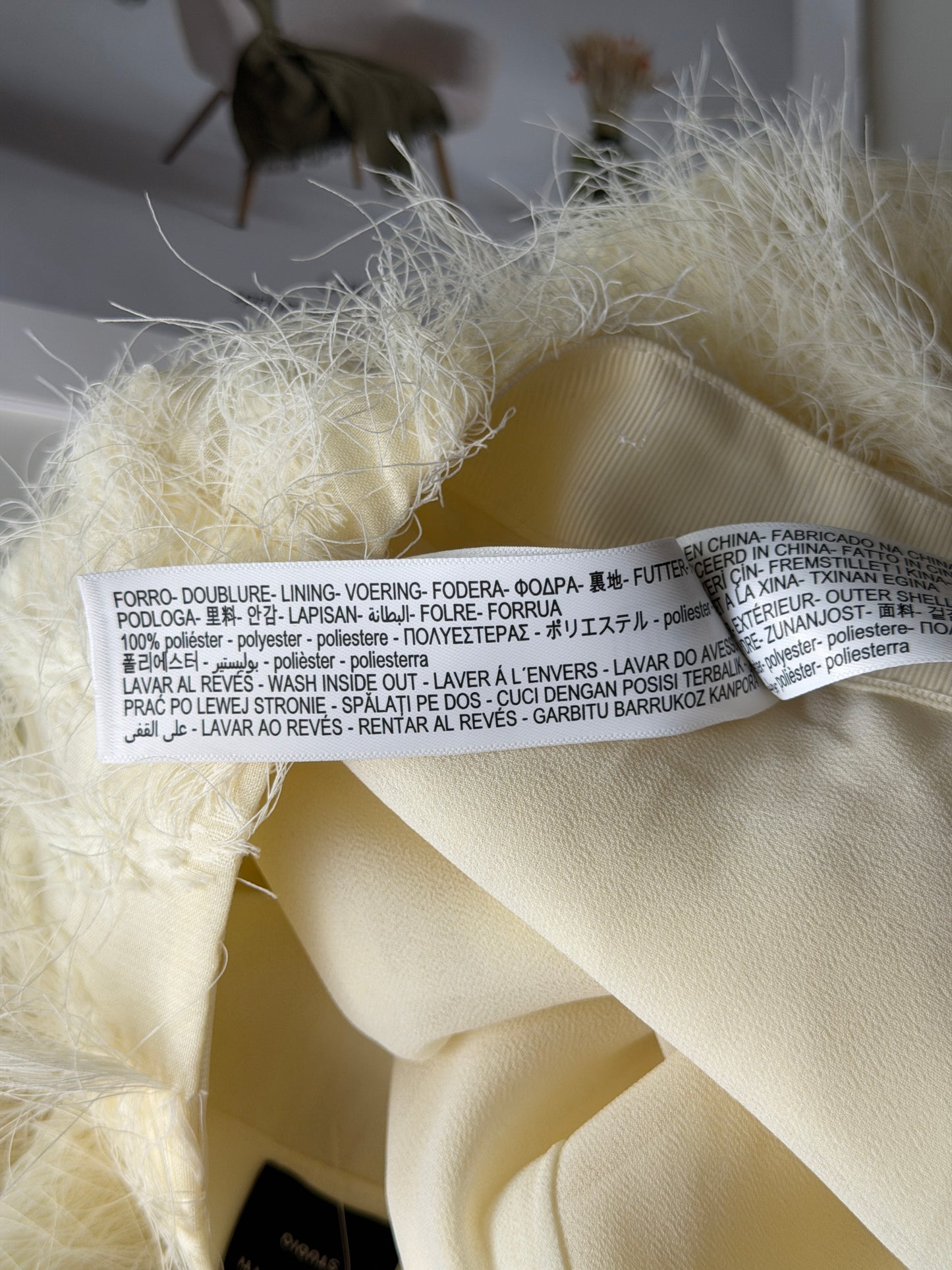 Gorgeous pale yellow maxi skirt from Massimo Dutti Studio