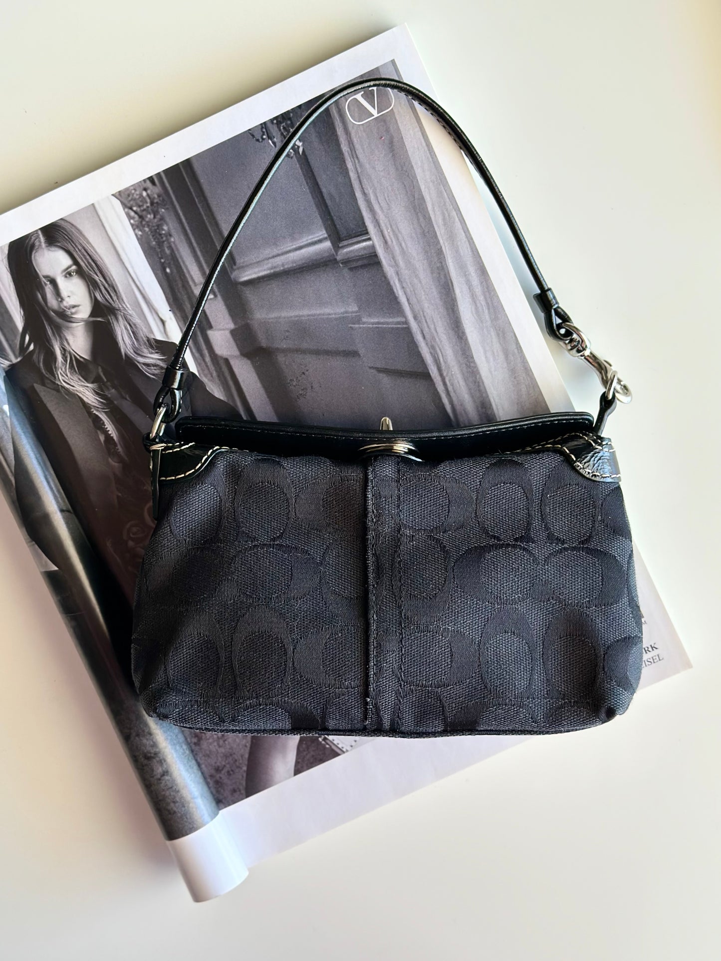 Timeless vintage authentic Coach mini bag