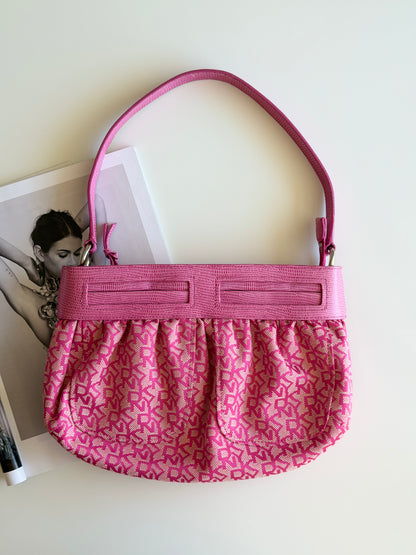 Vintage DKNY pink shoulder bag