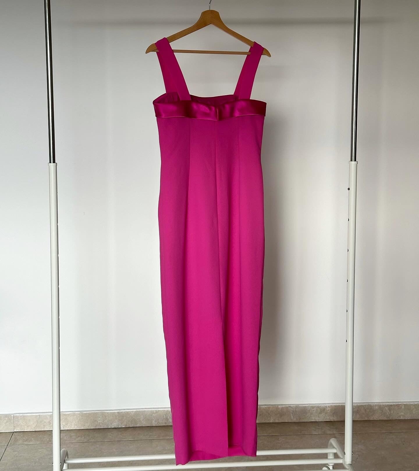 Vintage maxi dress for special occasion by Frank Usher brand