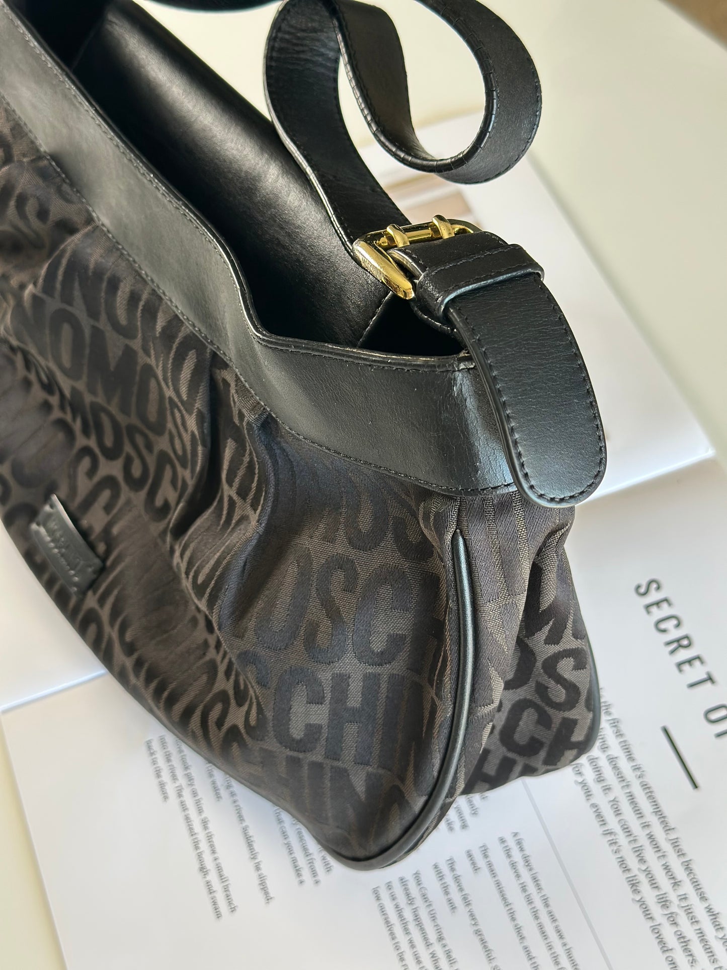 Vintage Moschino hobo bag
