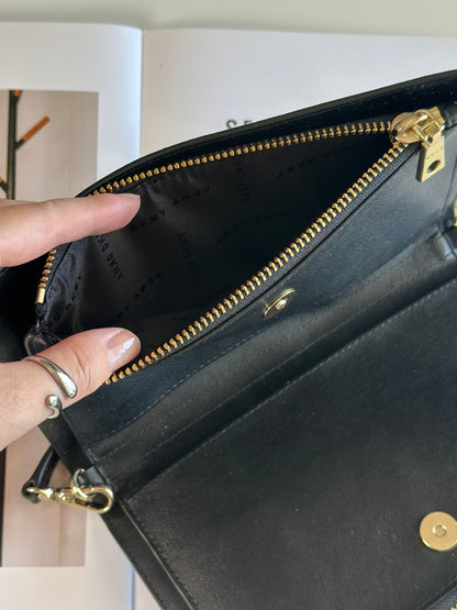 Chic DKNY leather clutch wallet