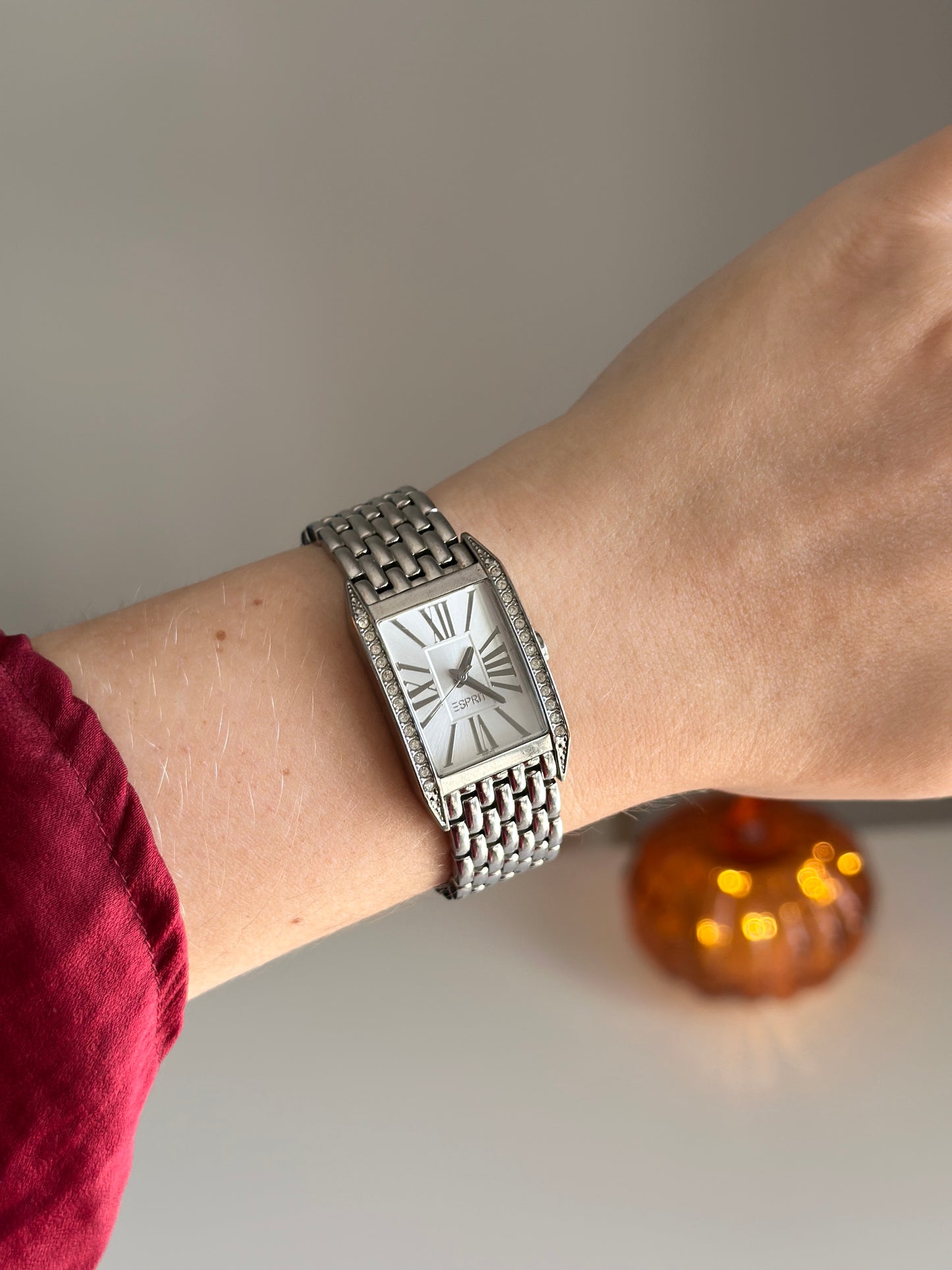Amazing Esprit silver-tone watch