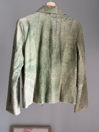 Amazing vintage distressed leather jacket