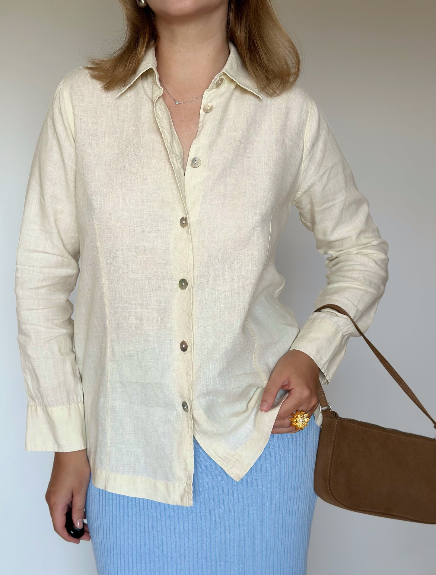 Stunning vintage linen shirt