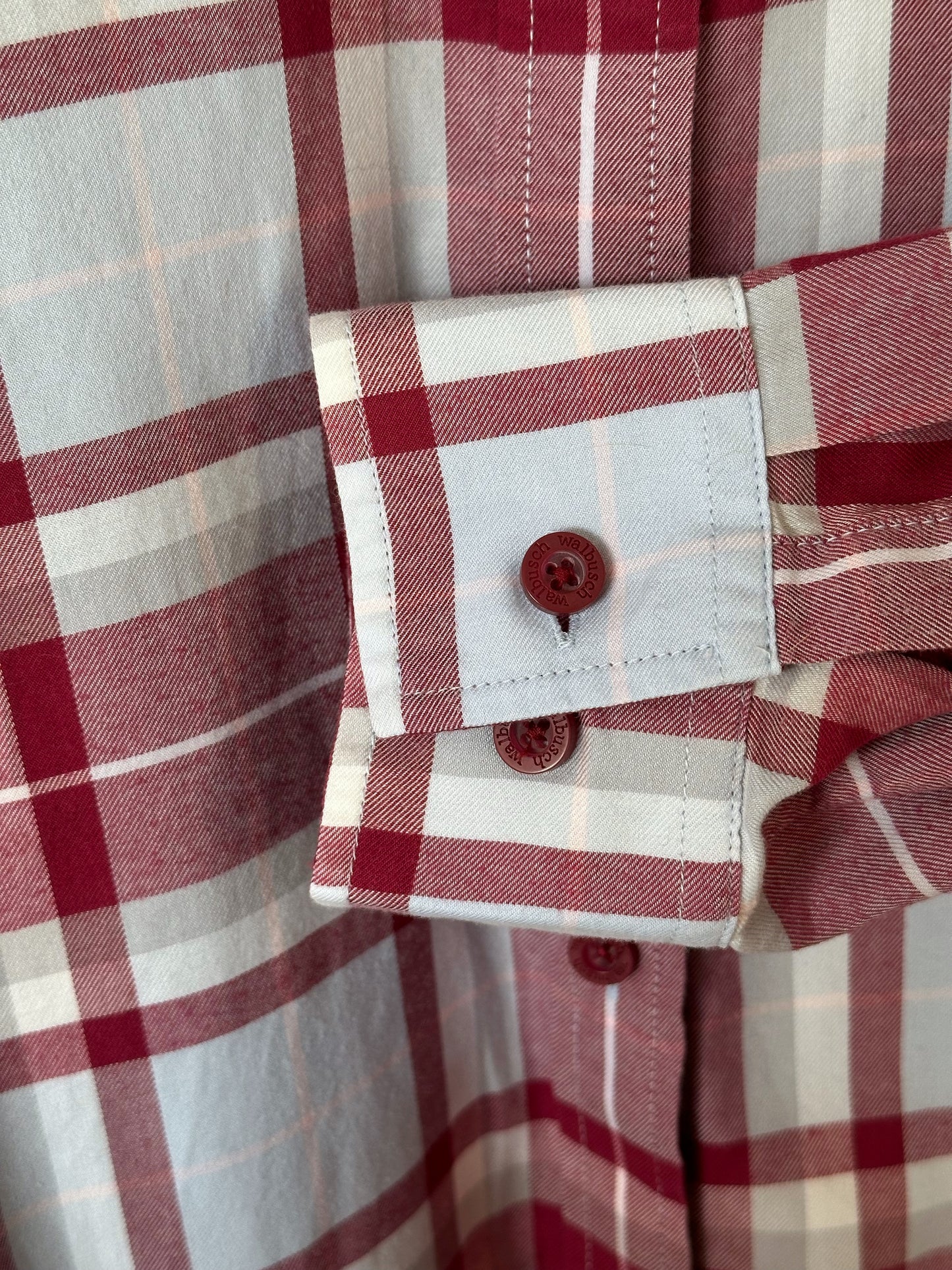 Beautiful plaid shirt by Walbusch