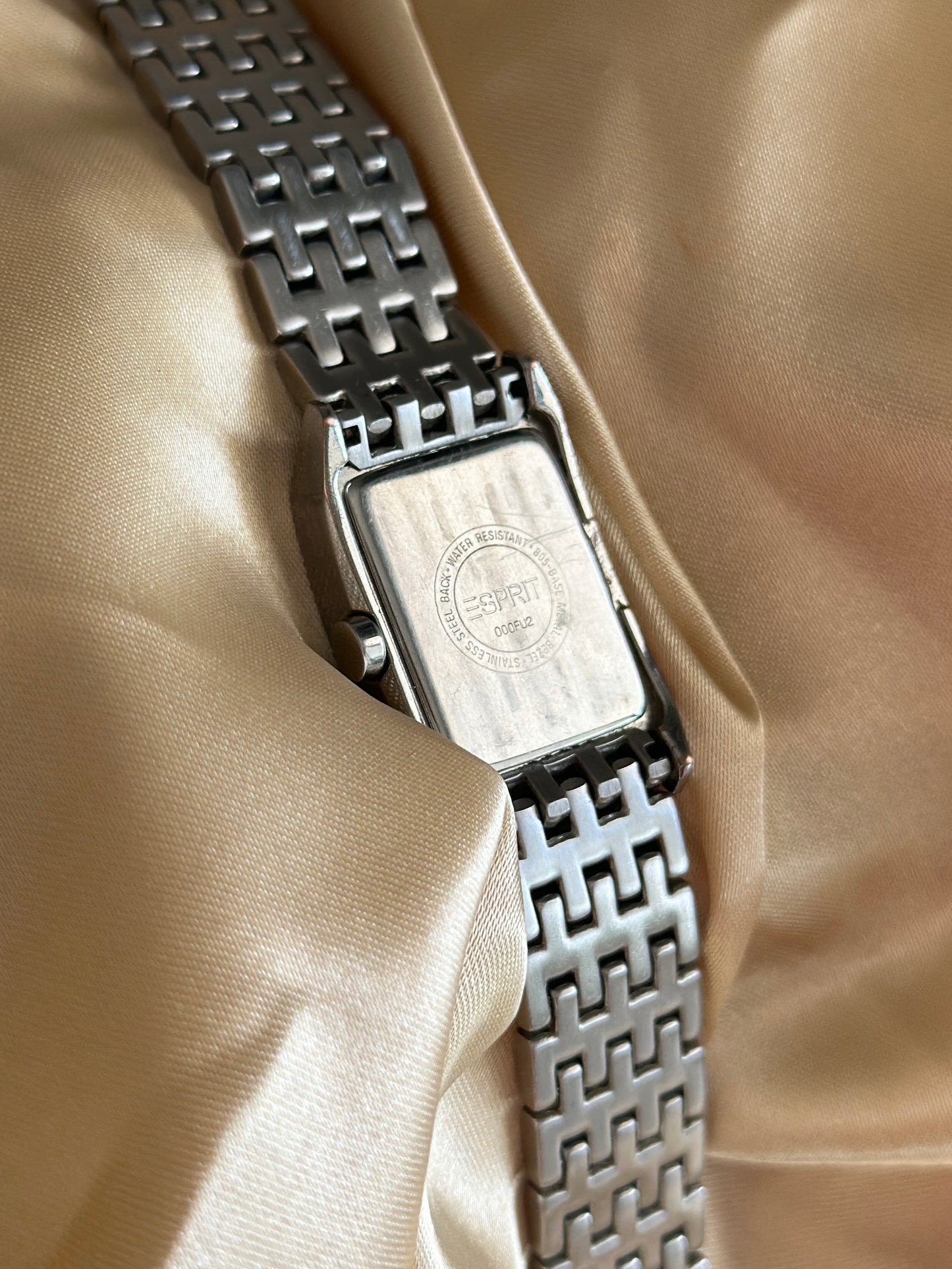 Amazing Esprit silver-tone watch