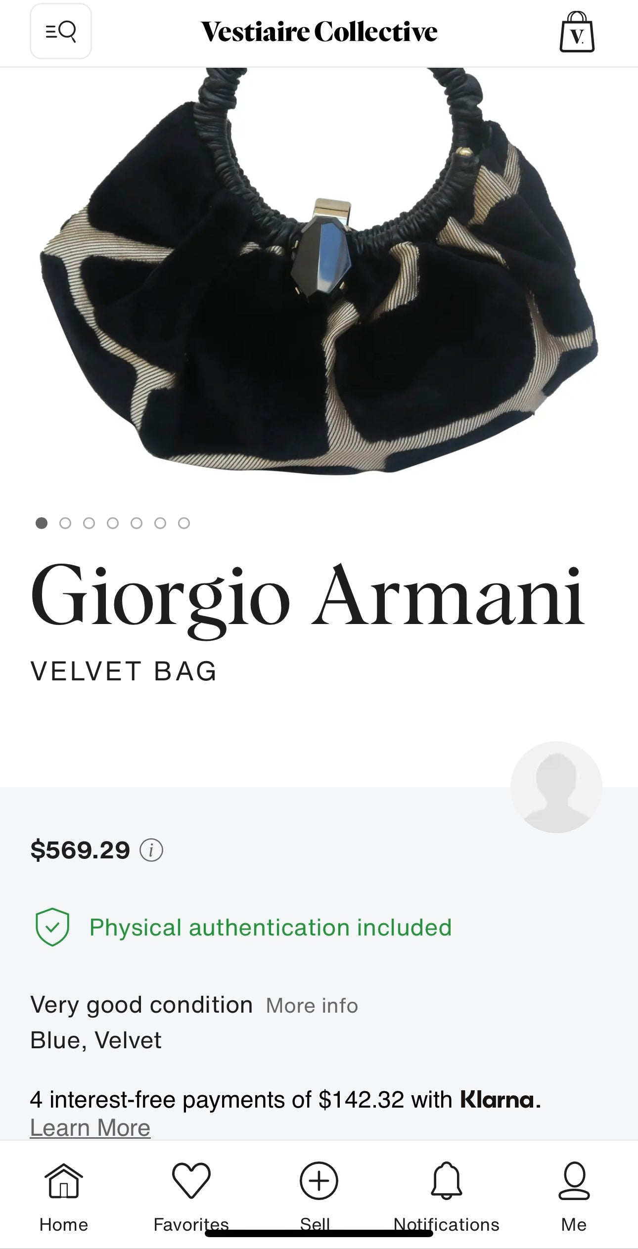 Incredible Giorgio Armani hobo bag