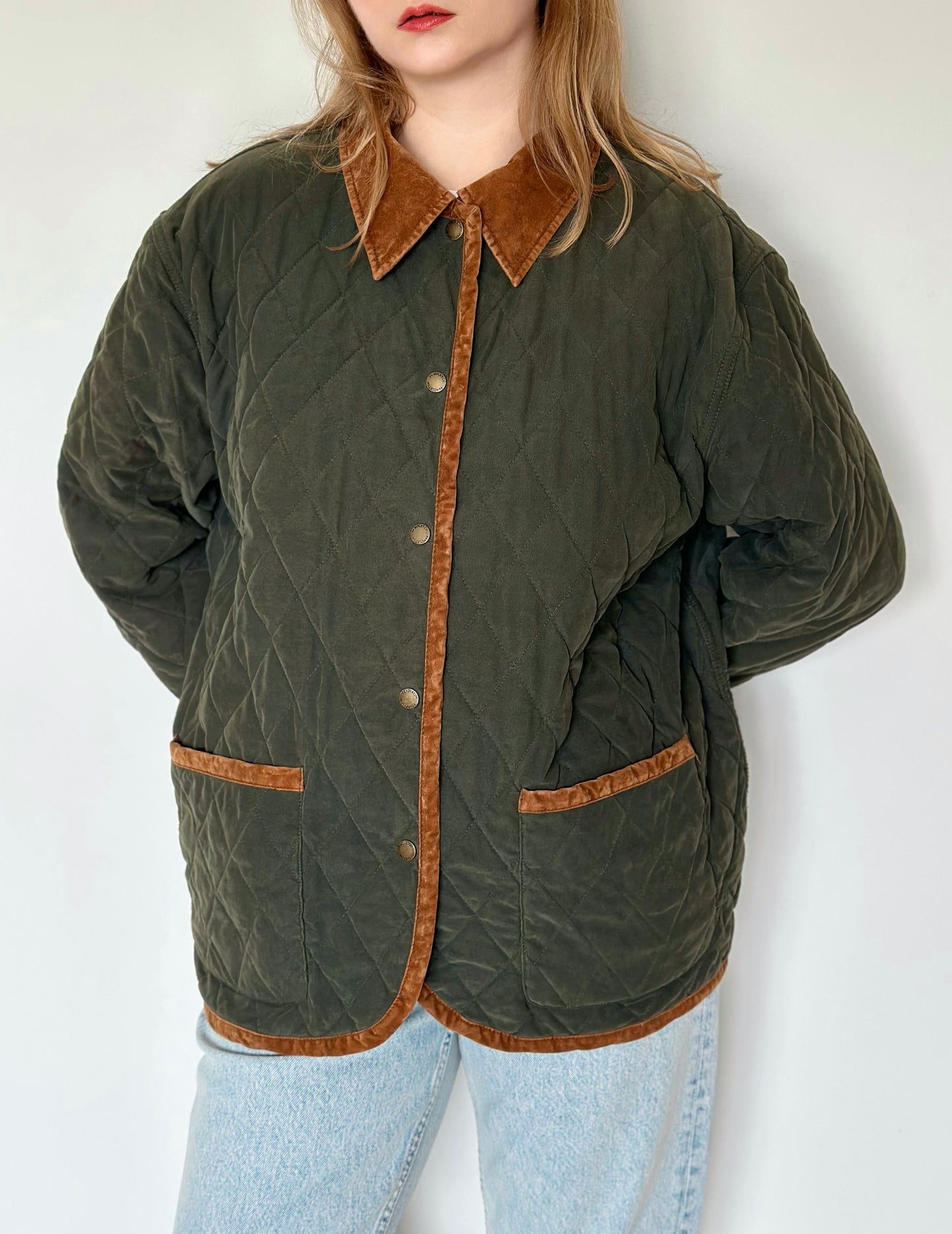 Vintage reversible quilted jacket Pendleton (1990s)