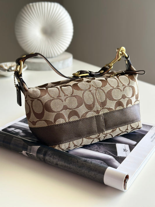 Authentic vintage monogram Coach bag