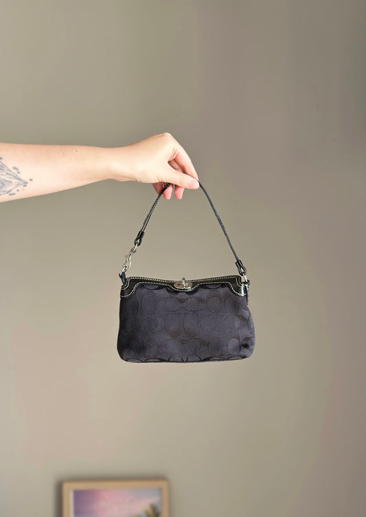 Timeless vintage authentic Coach mini bag