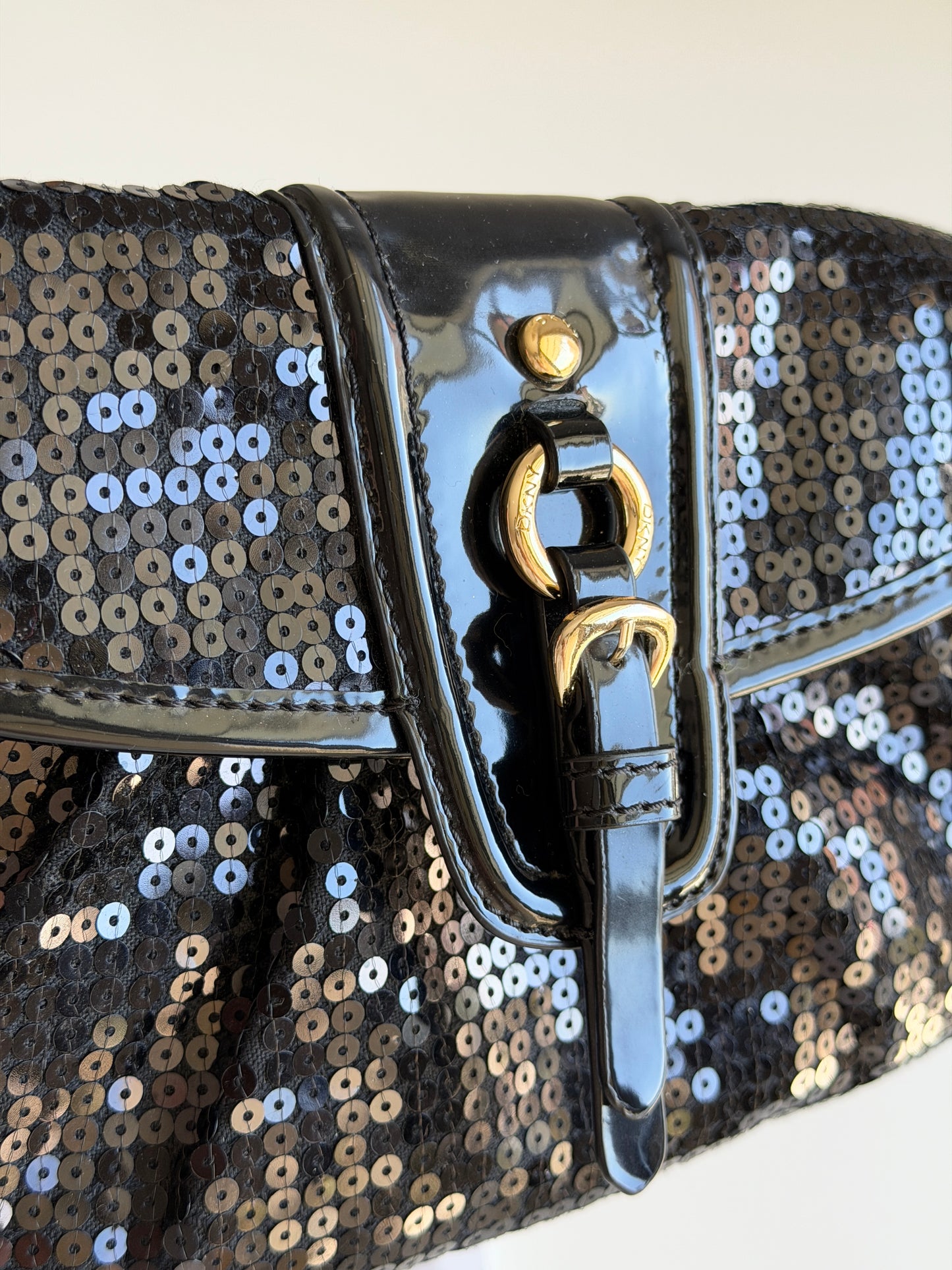 Rare vintage DKNY sequins bag