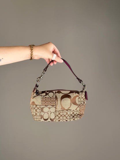 Authentic vintage Coach bag from the Signature Collection