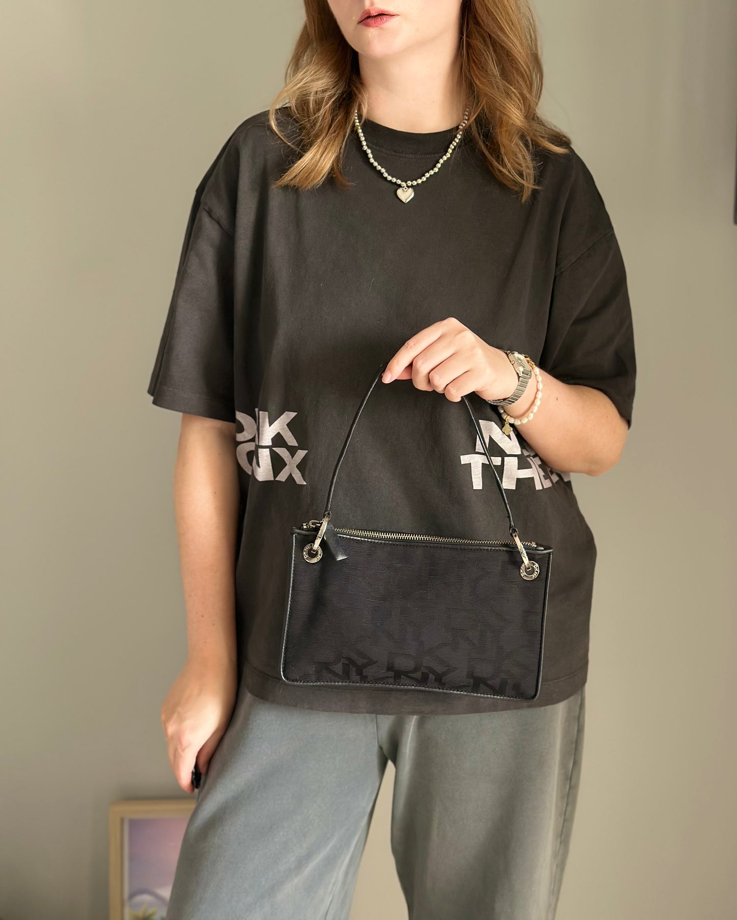 Minimalist vintage DKNY handbag