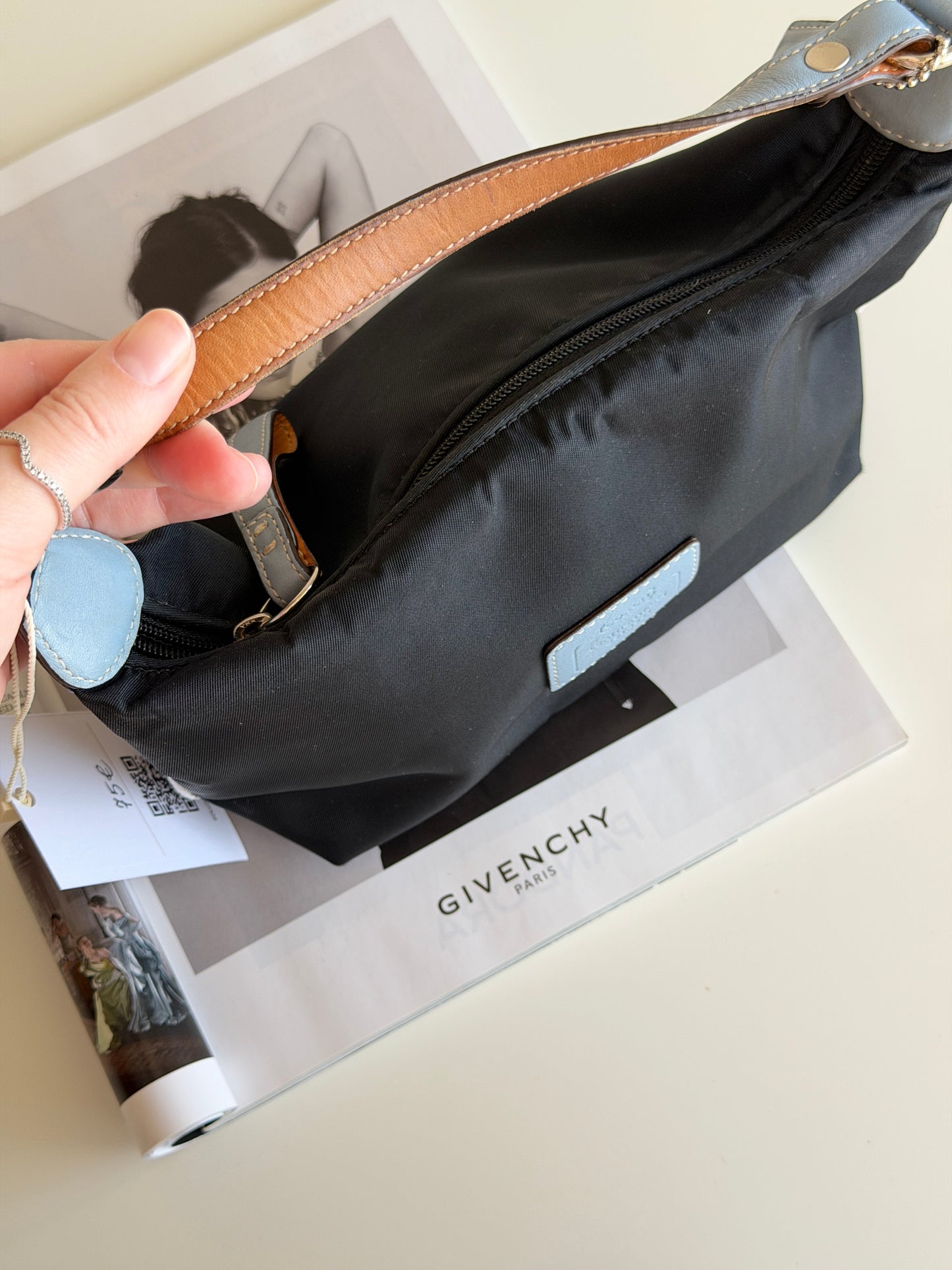 Vintage Coach nylon mini bag