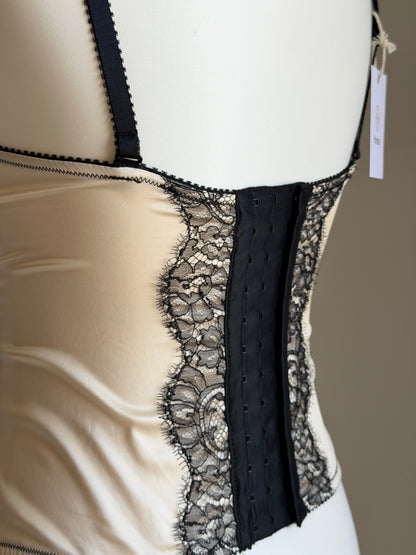 Lace corset top