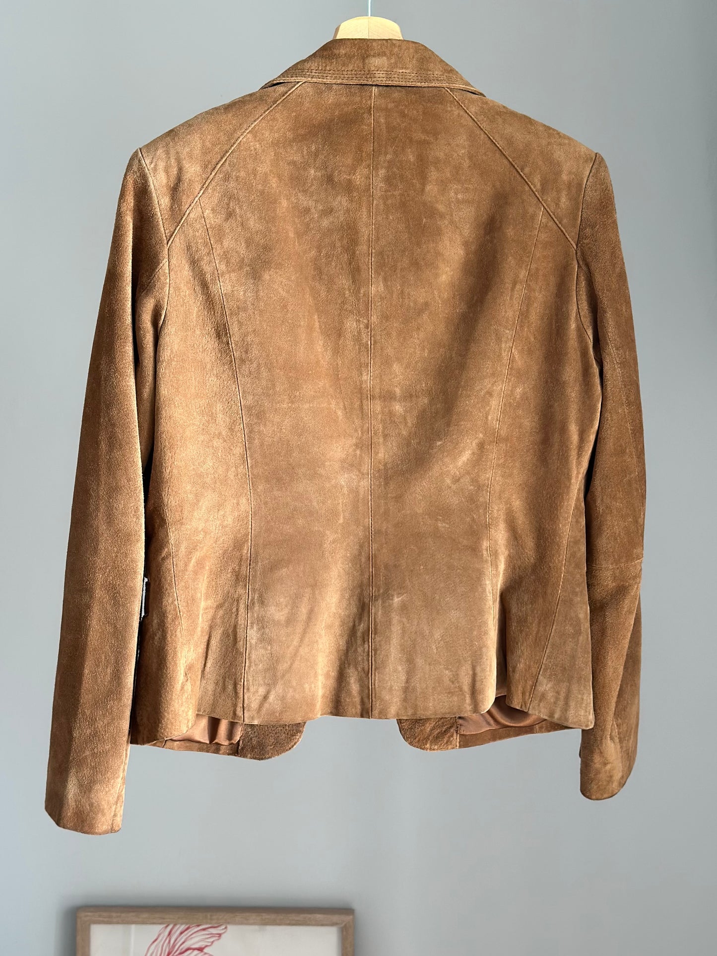 Beautiful vintage soft suede blazer