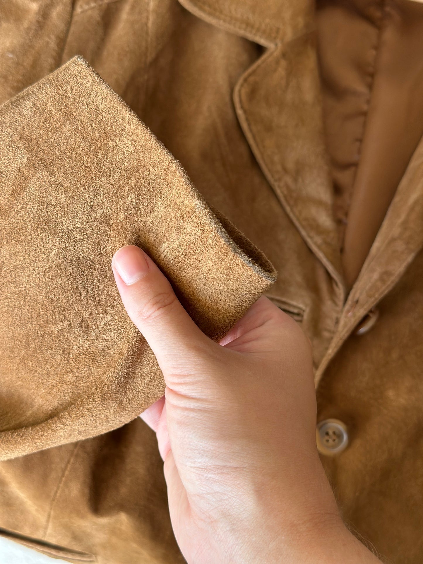 Beautiful vintage soft suede blazer
