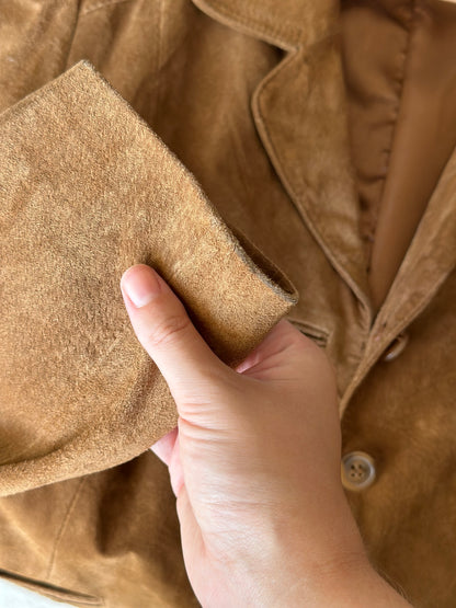 Beautiful vintage soft suede blazer