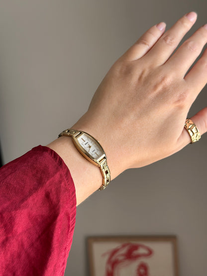 Chic vintage Seiko quartz watch. Circa 1997.