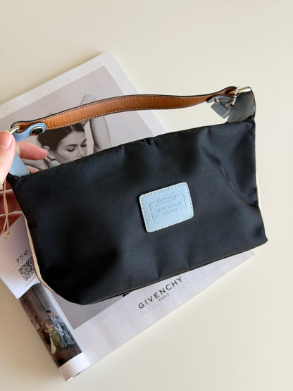 Vintage Coach nylon mini bag