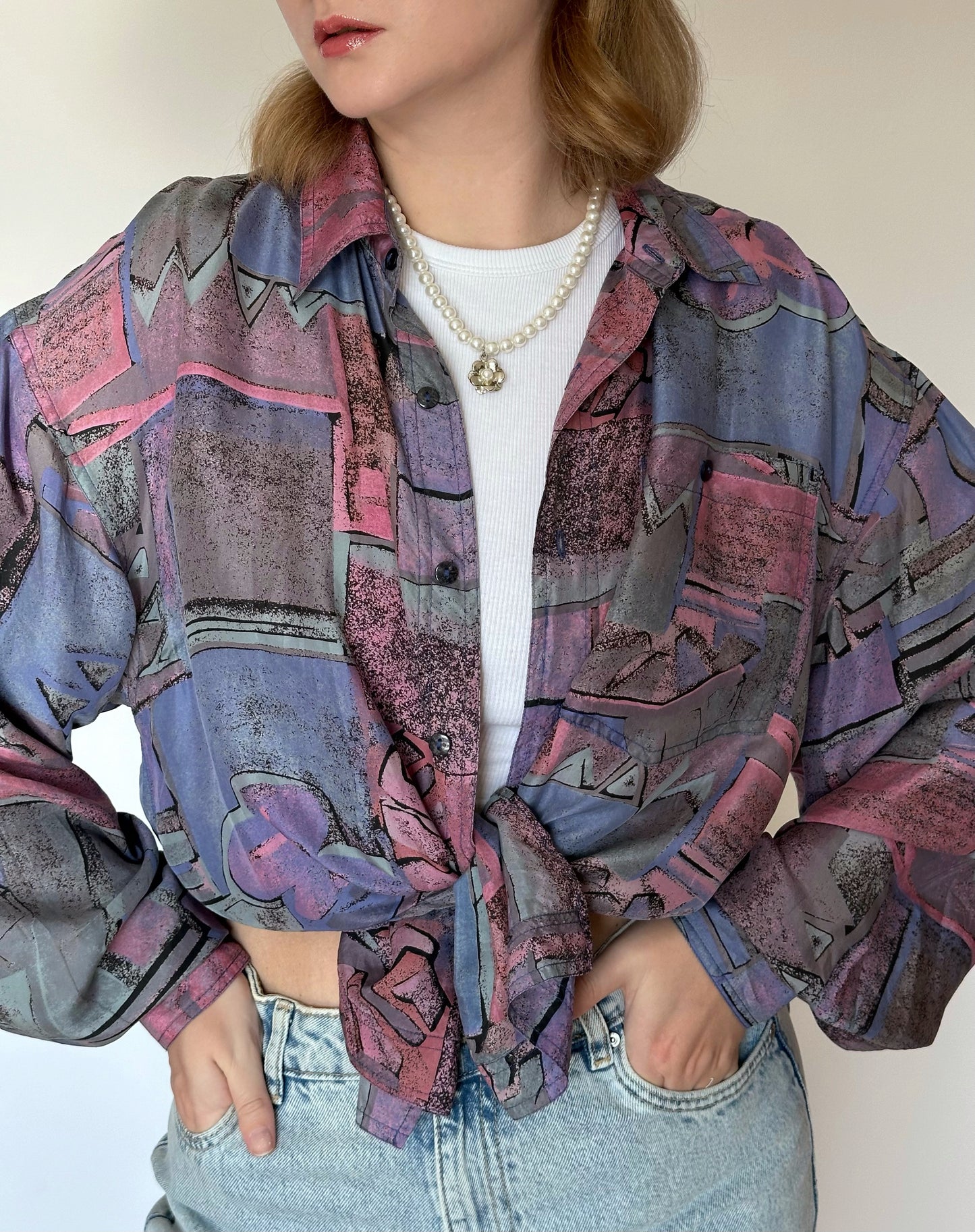 Vintage silk shirt