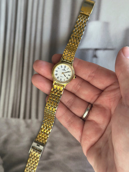 Beautiful vintage classic gold-tone watch Lorus