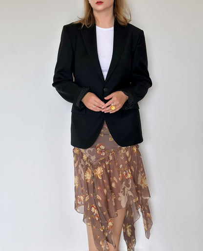 Stunning vintage silk skirt 💔
