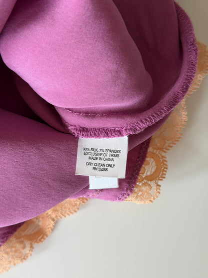 Vintage silk lace camisole