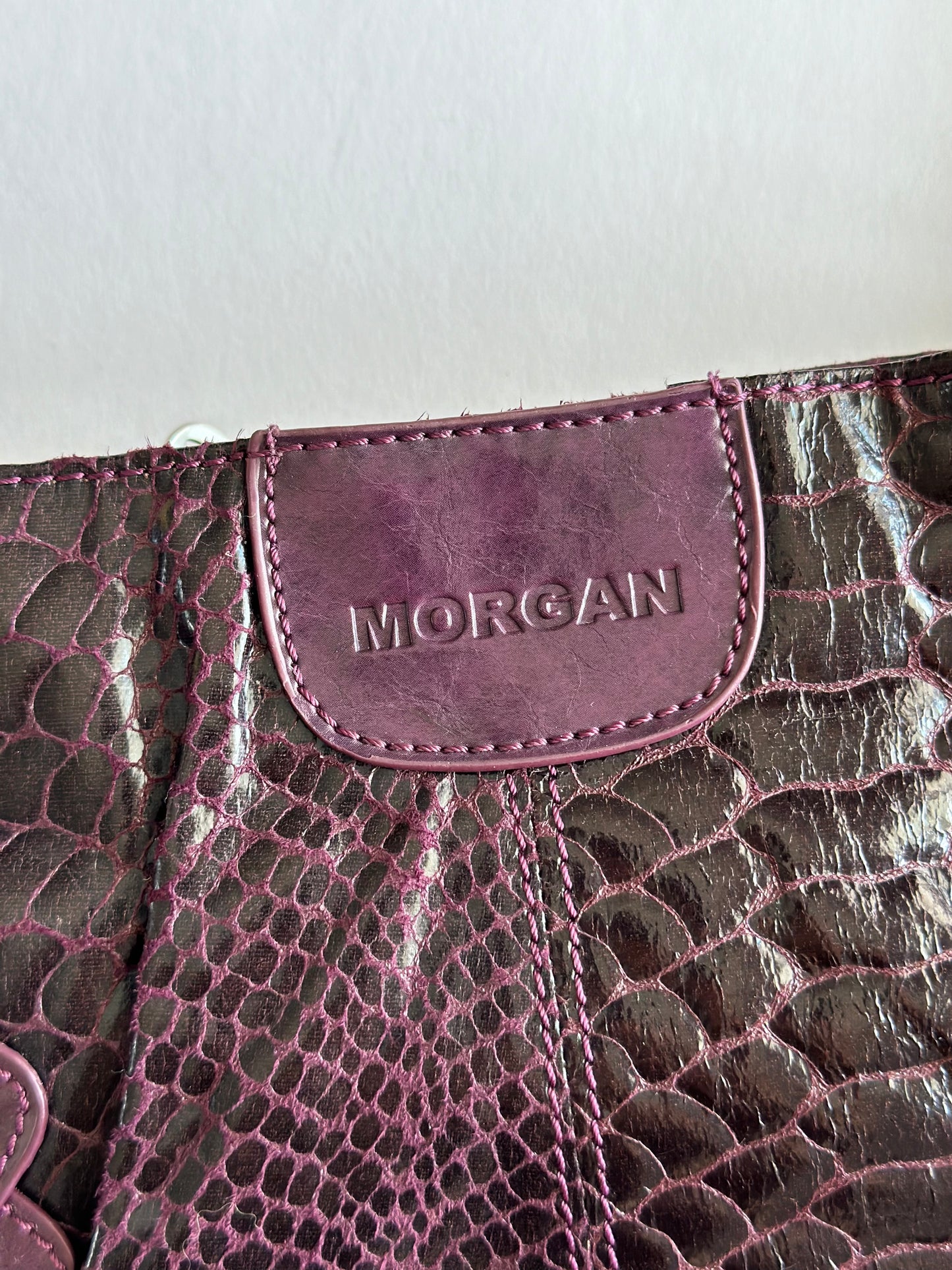 Vintage small baguette bag Morgan