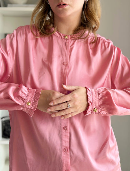 Charming pink blouse by Fabienne Chapot
