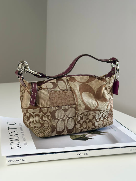Authentic vintage Coach bag from the Signature Collection