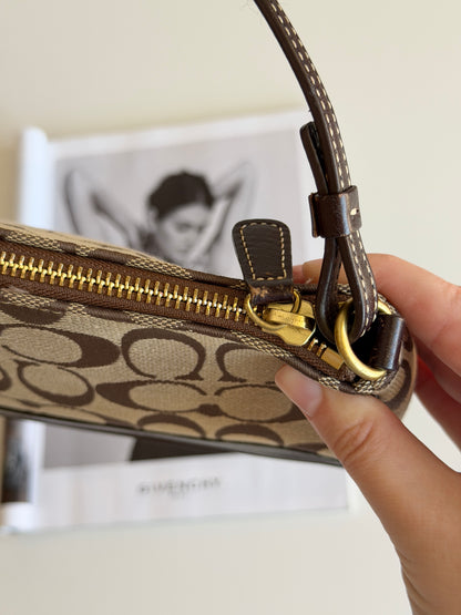 Iconic vintage Coach monogram bag