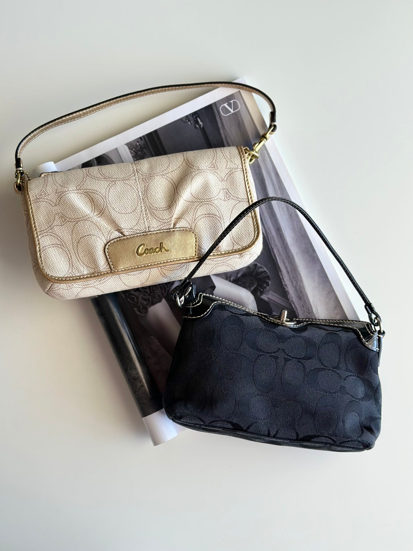Timeless vintage authentic Coach mini bag