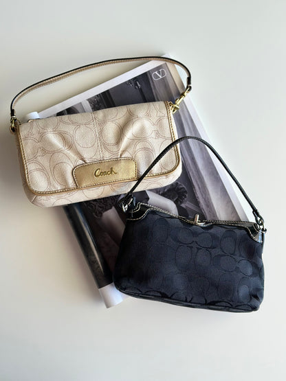 Timeless vintage authentic Coach mini bag