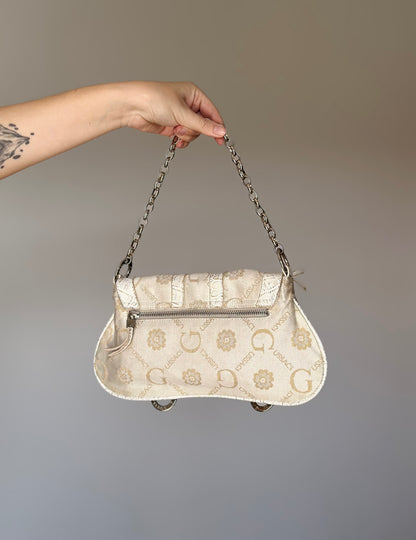 Chic vintage baguette bag by Gusacci (an Italian brand, 2000s era)