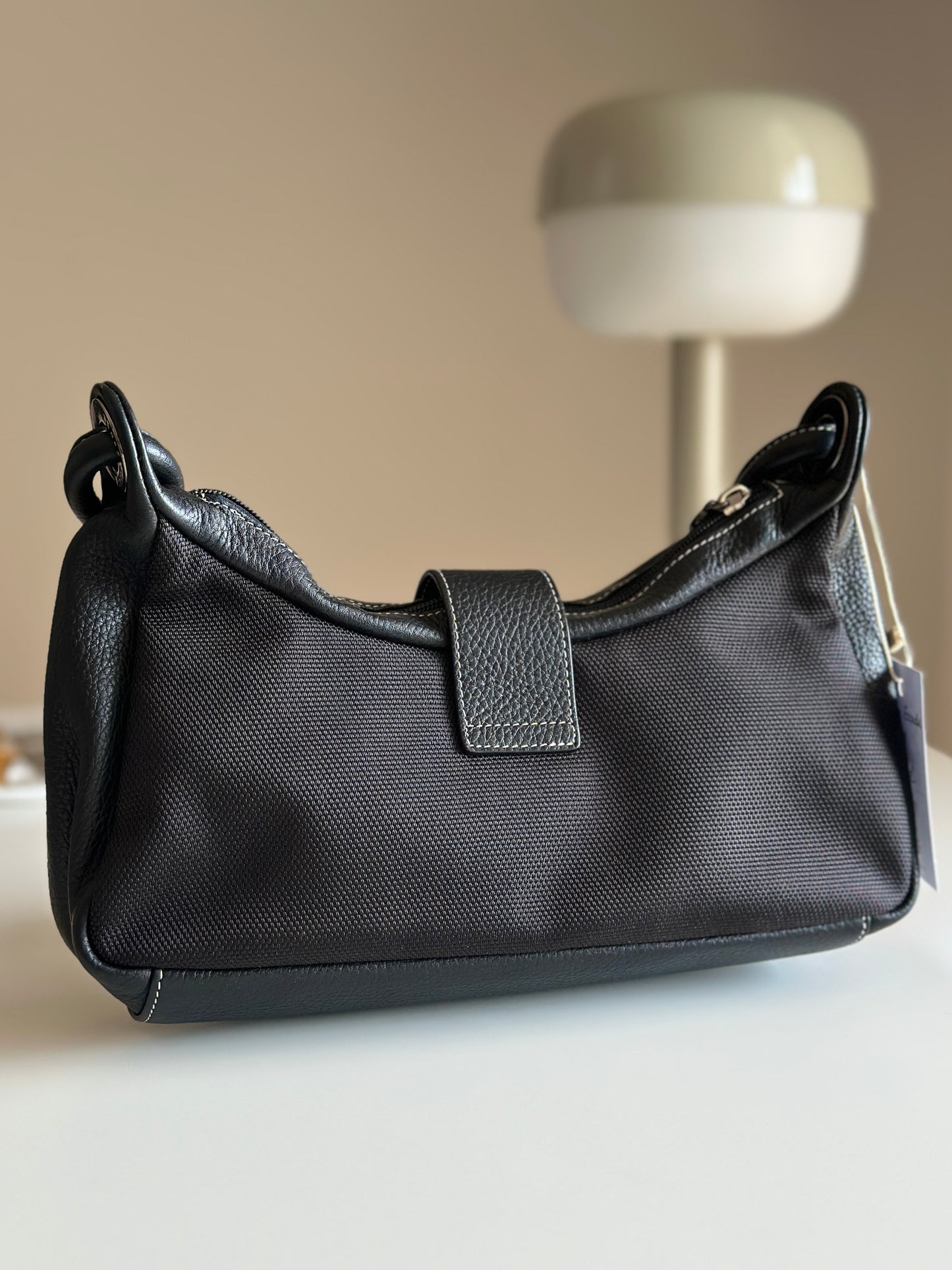 Chic vintage black bag by Escada Sport
