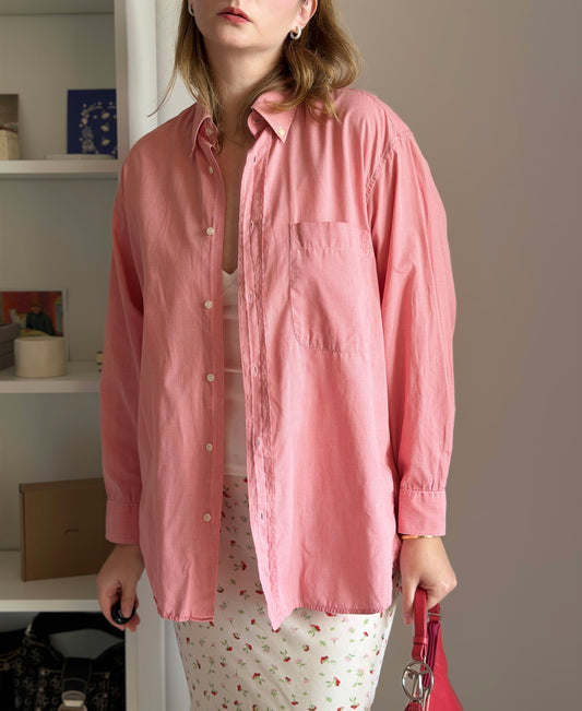 Cacharel cotton coral shirt