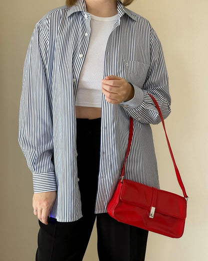 Beautiful vintage leather red bag ❤️