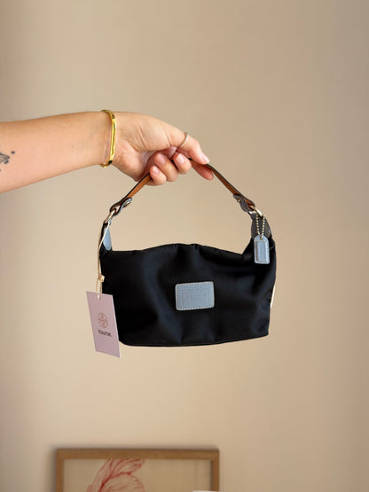 Vintage Coach nylon mini bag