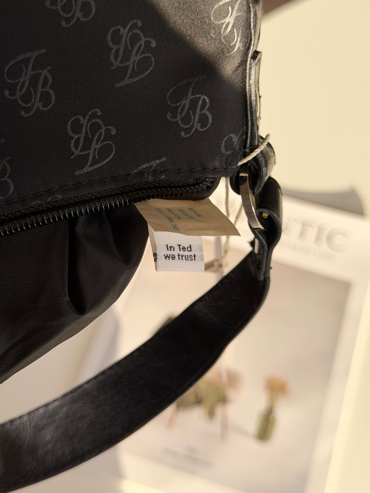 Vintage Ted Baker black bag