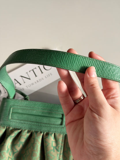 Amazing vintage DKNY shoulder bag in green colour
