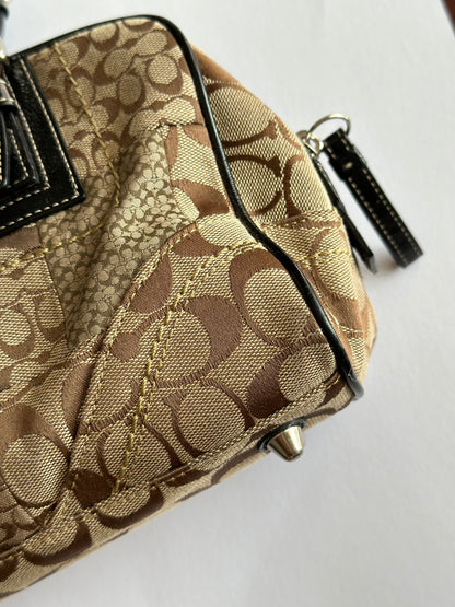 Stylish authentic monogram bag Coach