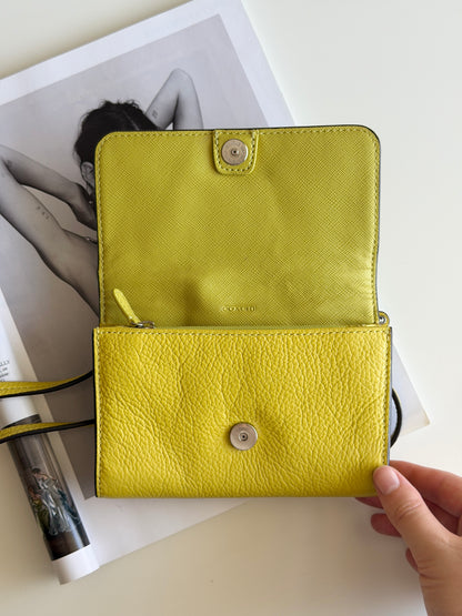Coach crossbody leather wallet/mini bag