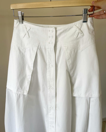 Vintage white midi skirt from Mexx