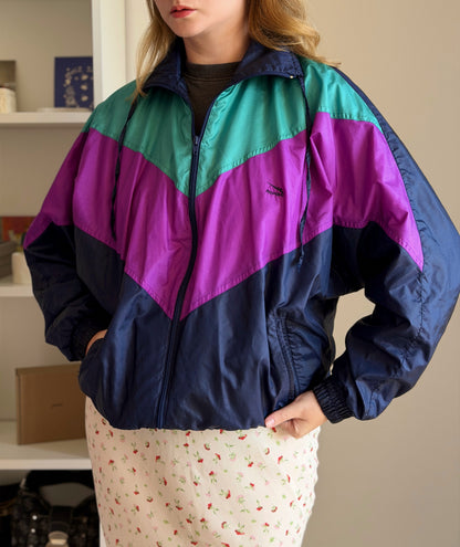 Vintage colour-block windbreaker Rombo
